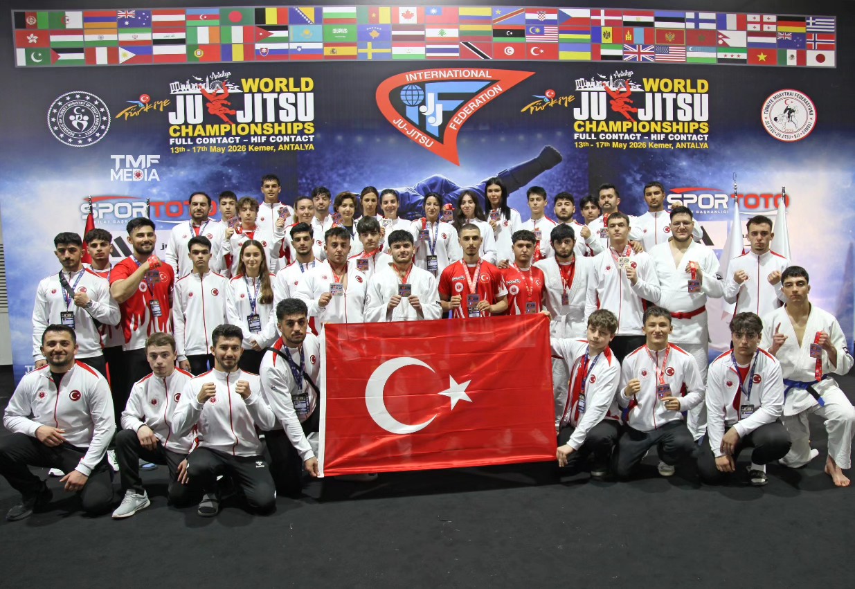 JU JITSU CONTACT DÜNYA ŞAMPİYONASI ANTALYA’DA SONA ERDİ